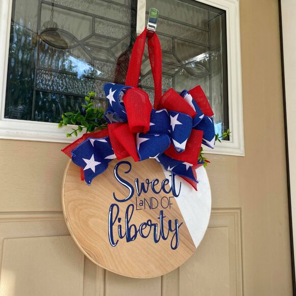 Custom Welcome Wood Door Sign - Picture 14 of 16